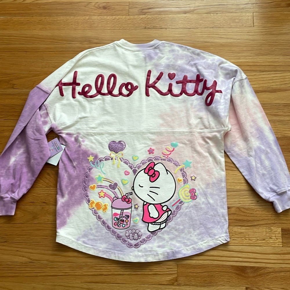 Hello Kitty x Spirit Jersey Tye Die Long-sleeve t-shirt
S oversized B3